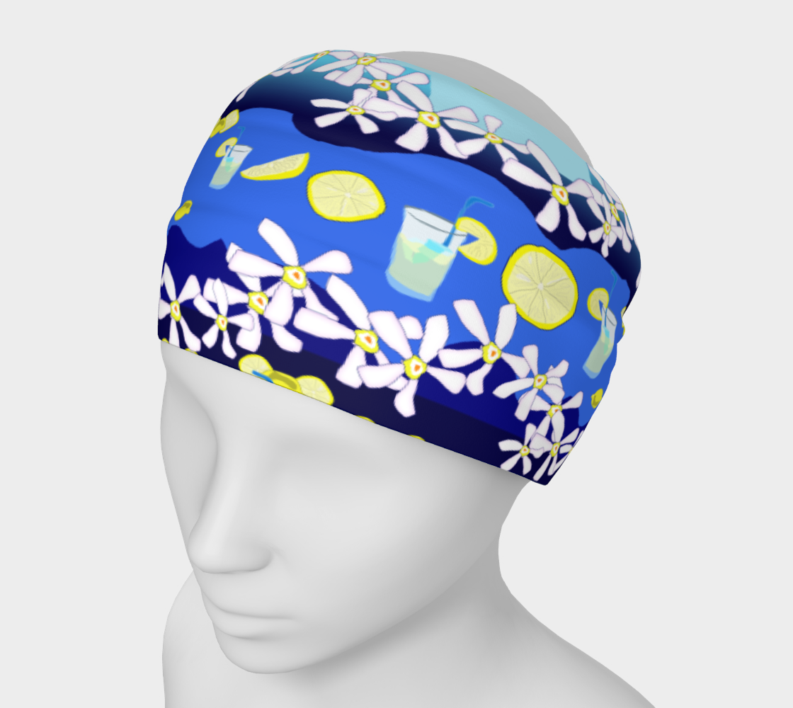 Lemonade Pattern Headband