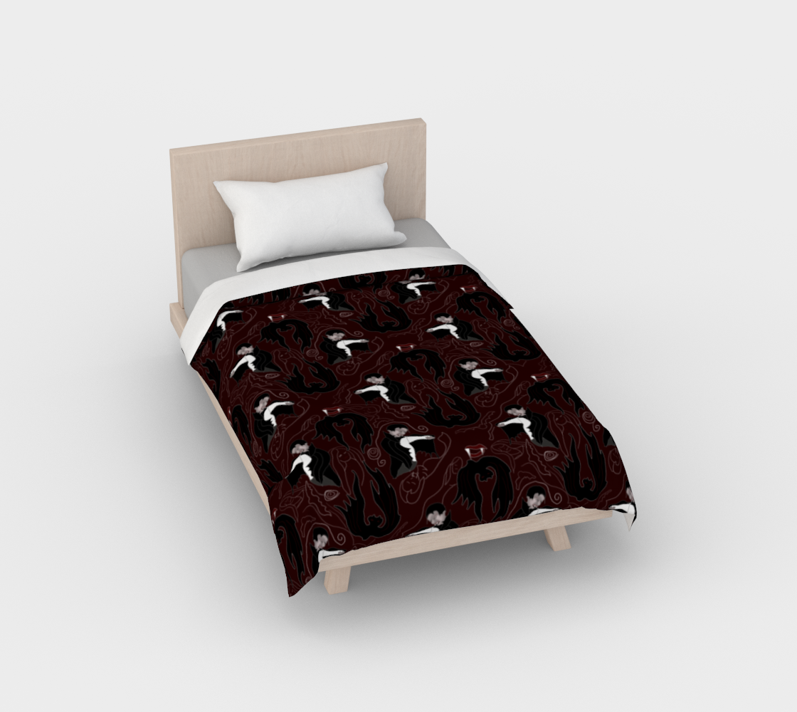 Vampire Pattern Duvet Cover