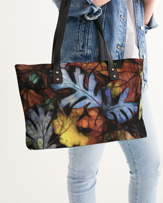Mid October Leaves Stylish Tote