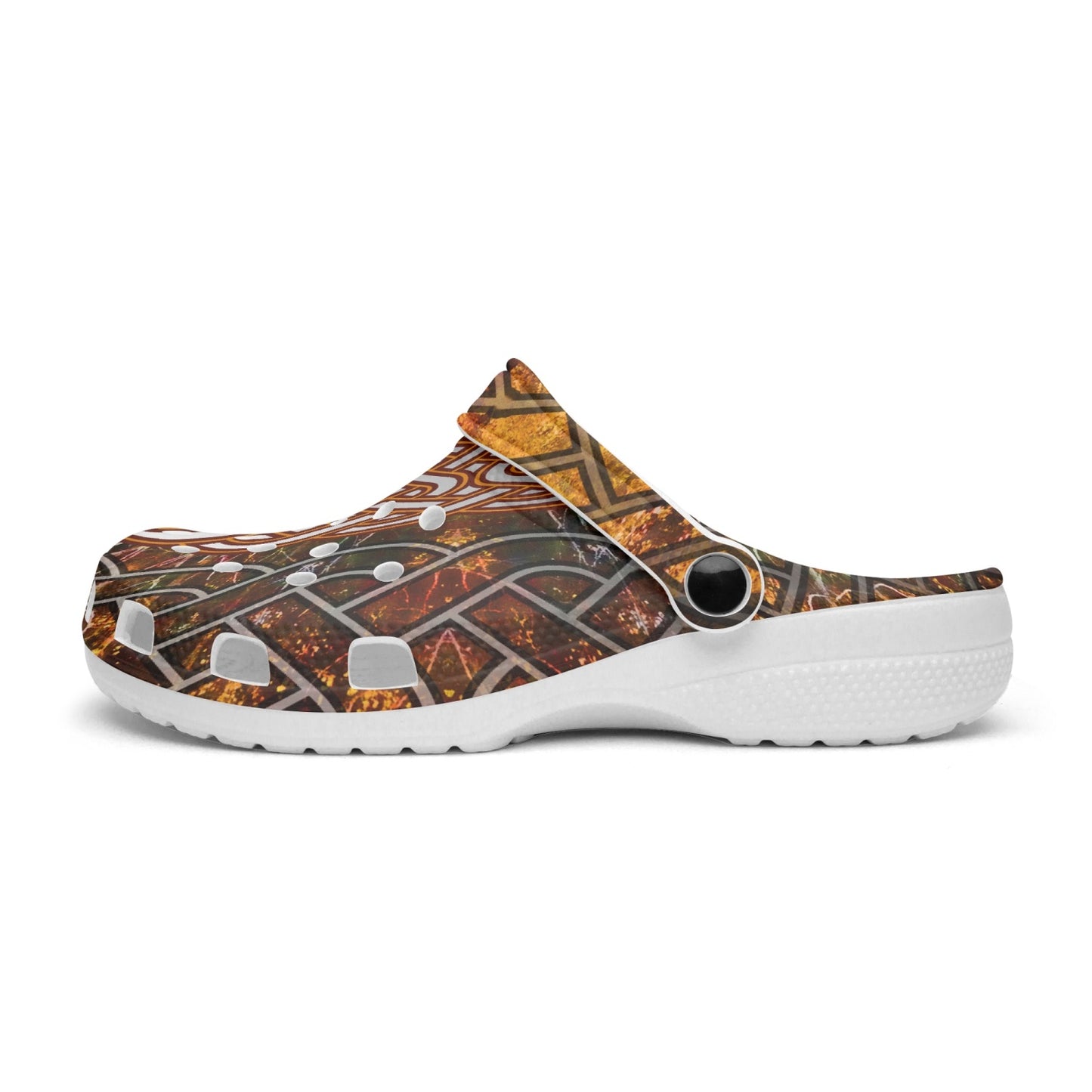 Fall Celtic Knot 413. All Over Printed Clogs