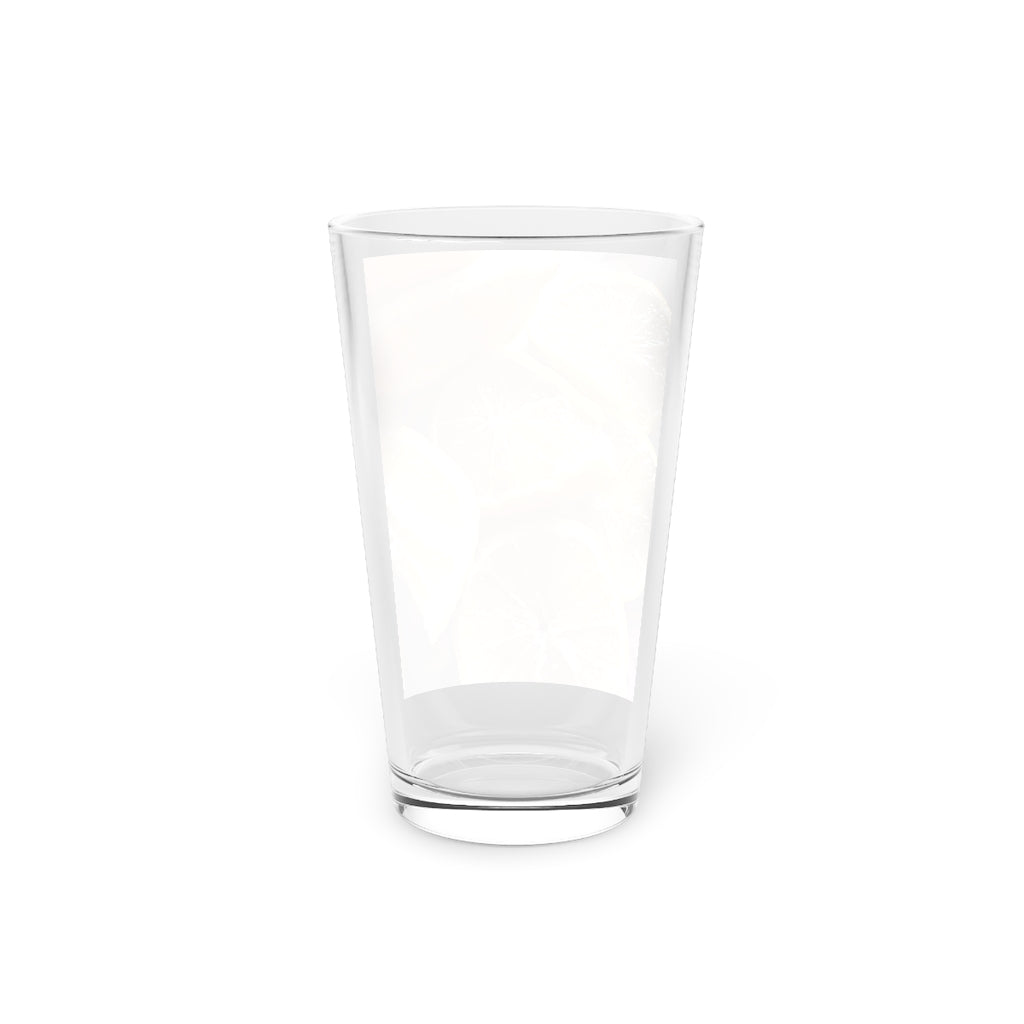 Lemons Pint Glass, 16oz