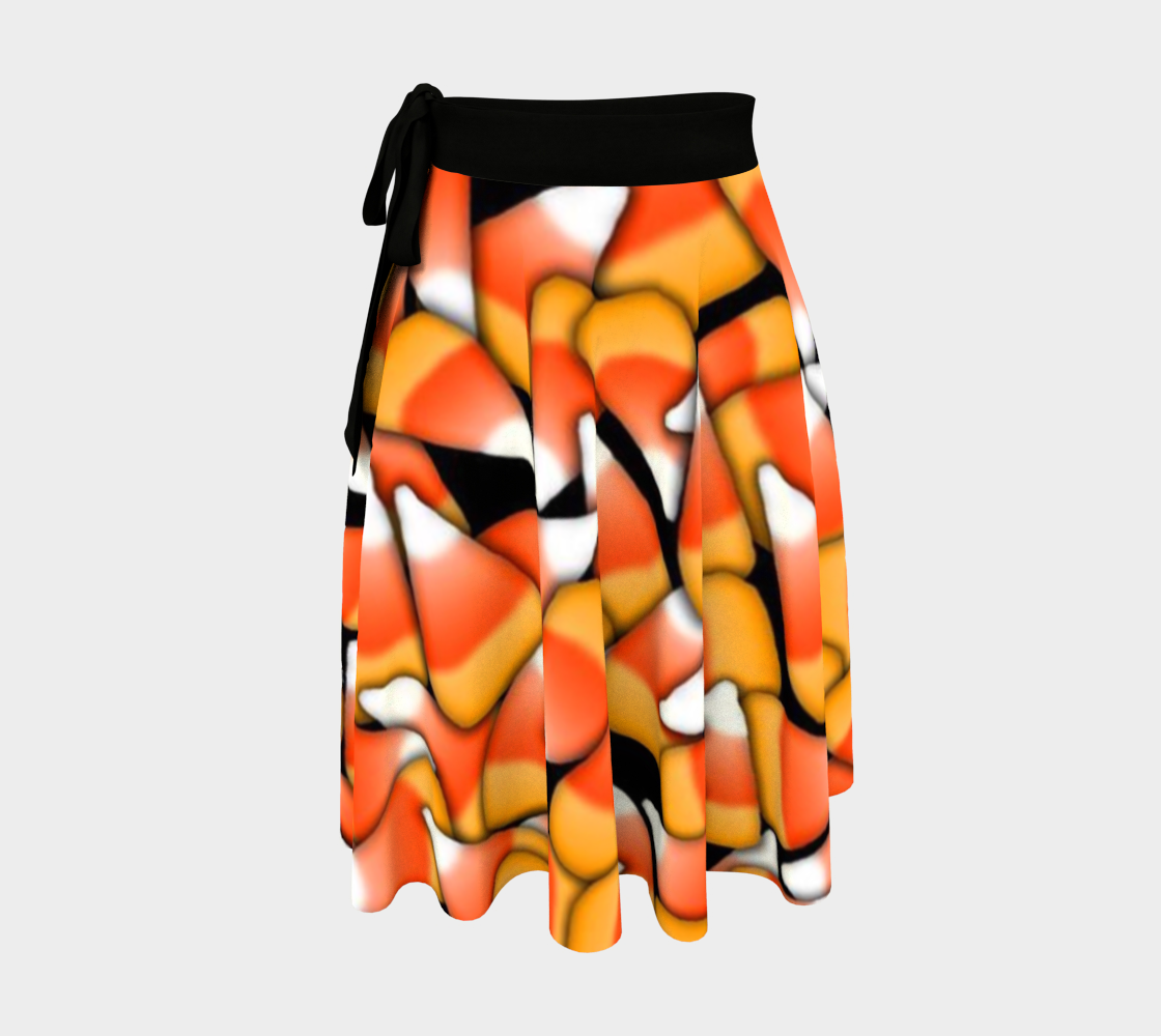 Candy Corn Wrap Skirt