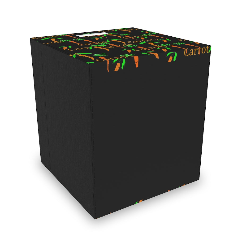 Carrots Pattern Felt Storage Box