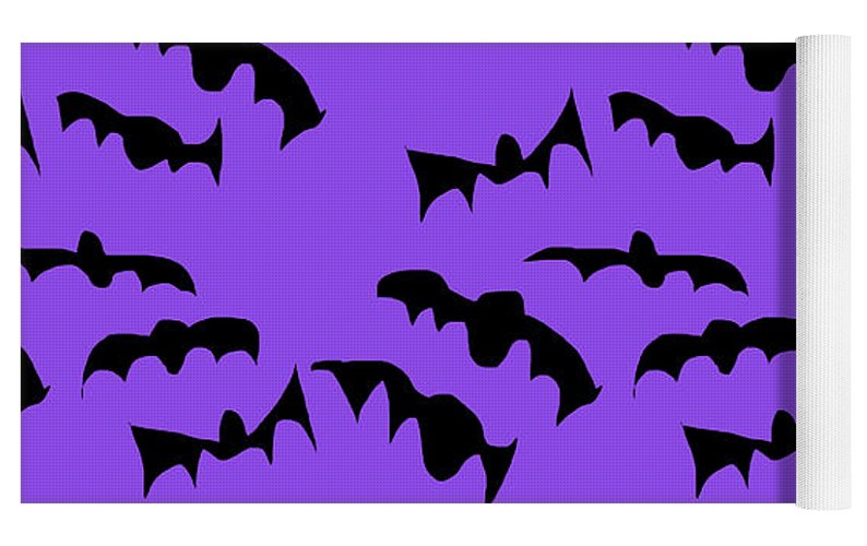 Bats Pattern - Yoga Mat