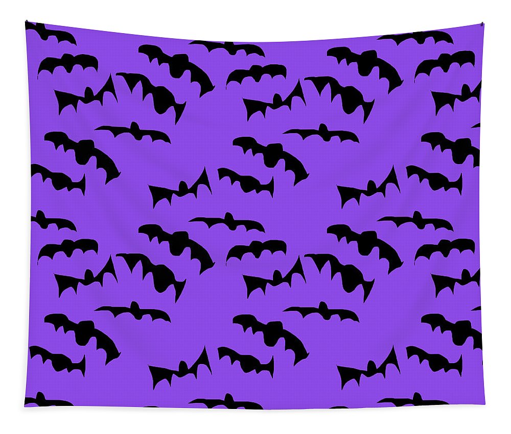Bats Pattern - Tapestry