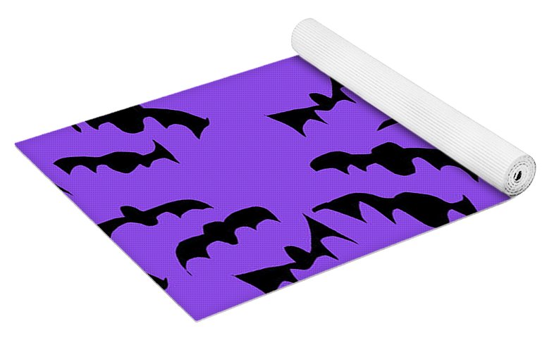 Bats Pattern - Yoga Mat