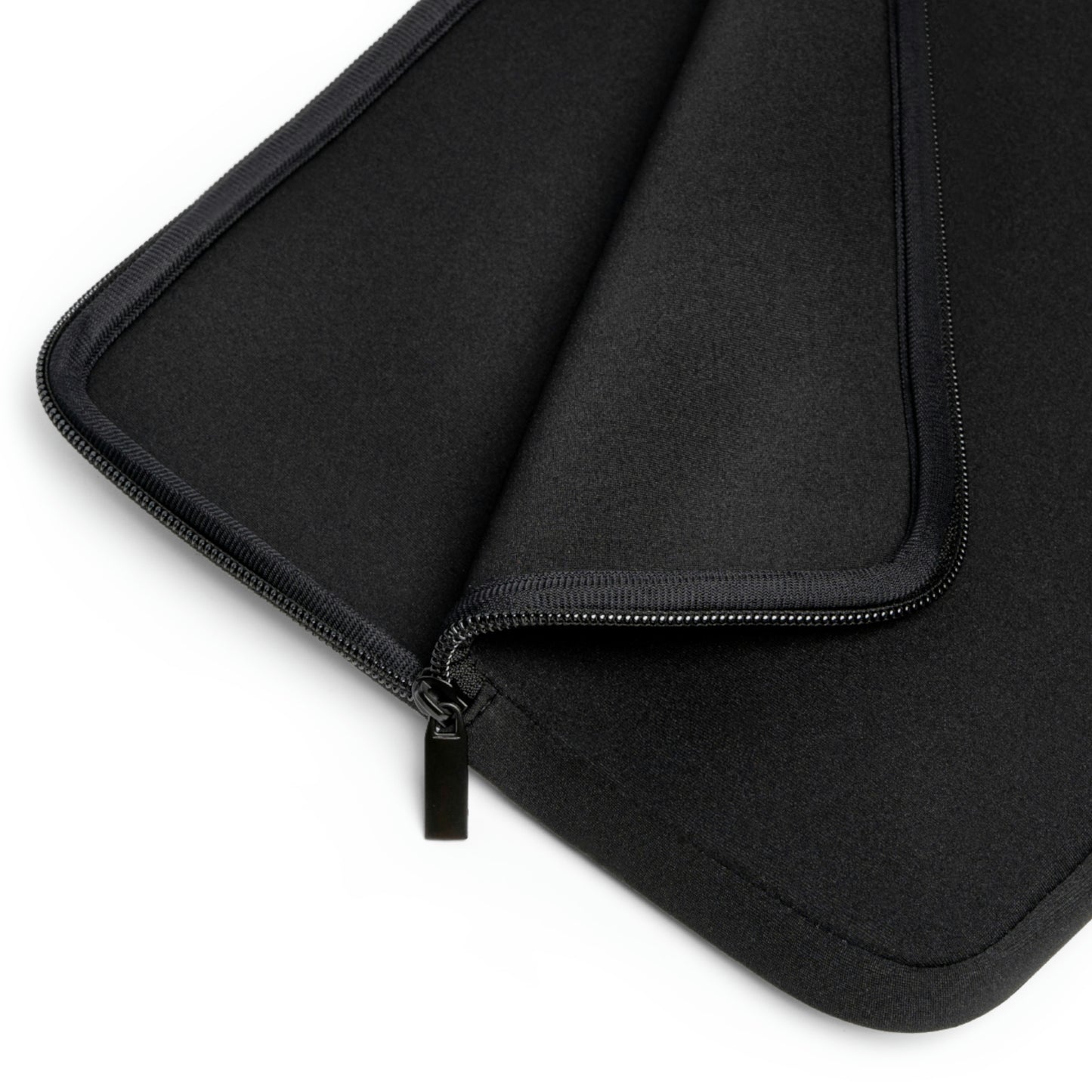 Black and White Iris Laptop Sleeve