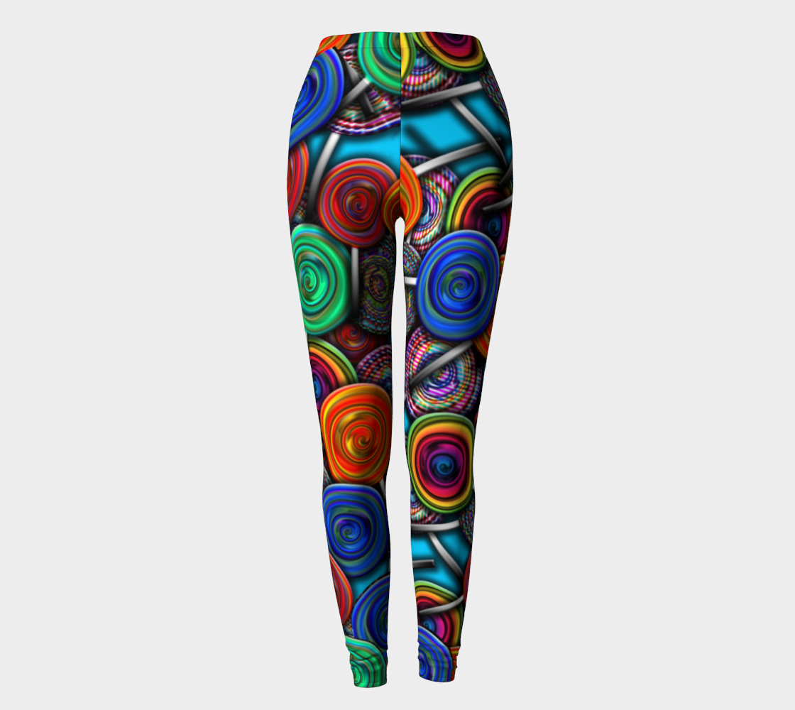 Colorful lolipops Leggings