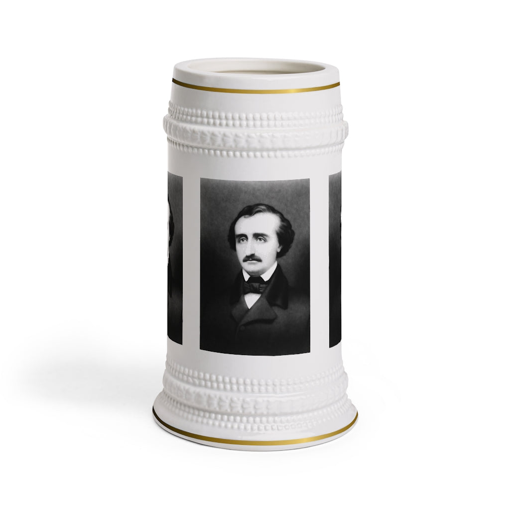 Edgar Allen Poe Stein Mug