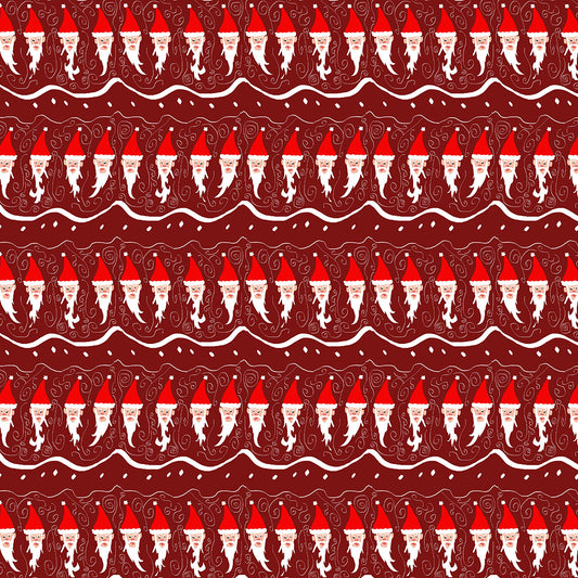 Bearded Santa Pattern Digital image Download