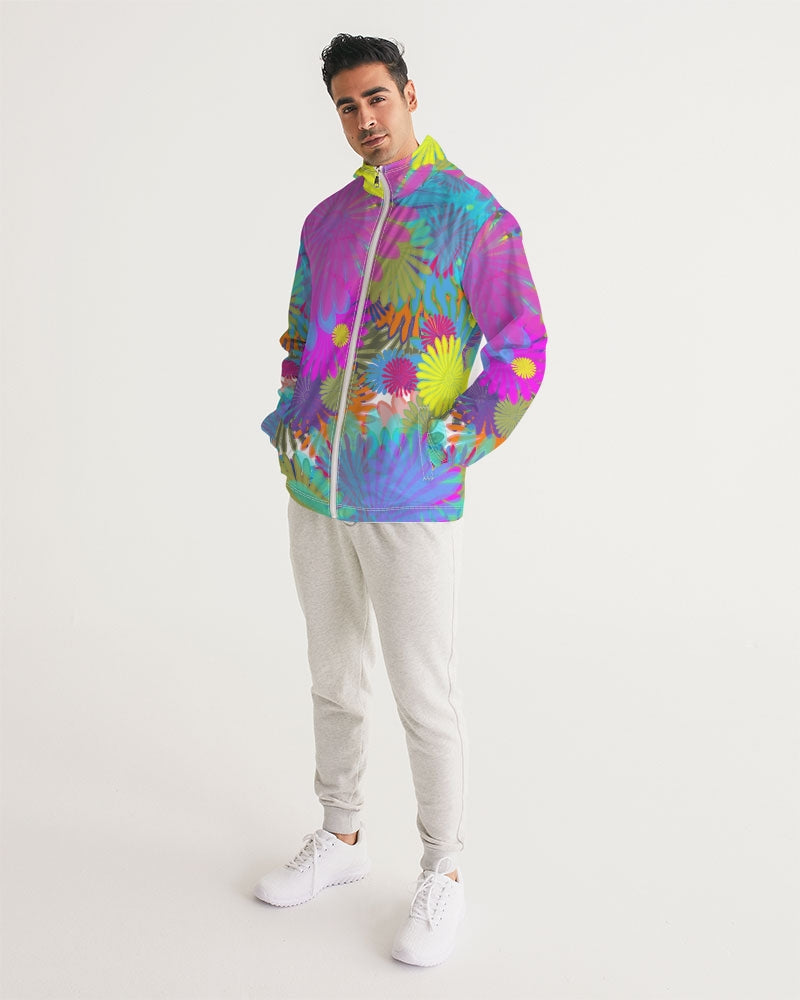 Daisy Festival Men's Windbreaker