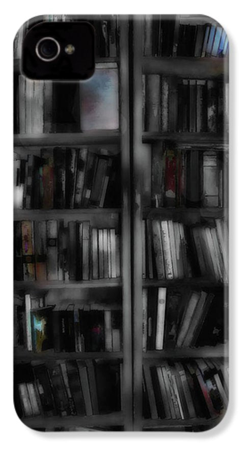 Black and White Bookshelves - Phone Case