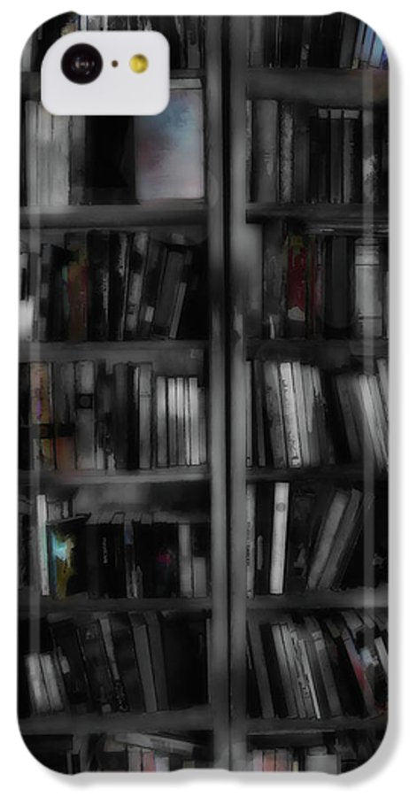 Black and White Bookshelves - Phone Case