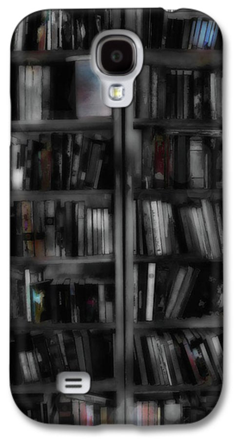 Black and White Bookshelves - Phone Case