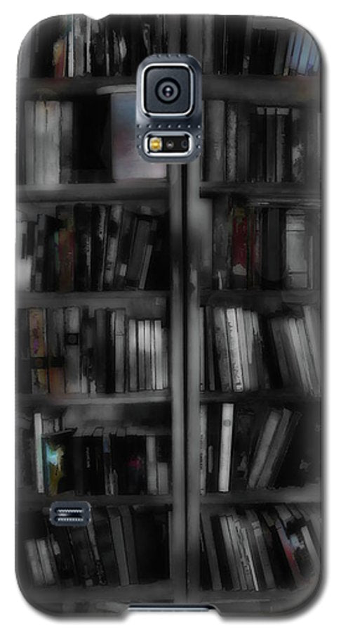 Black and White Bookshelves - Phone Case