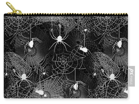 Black and White Spiders - Carry-All Pouch