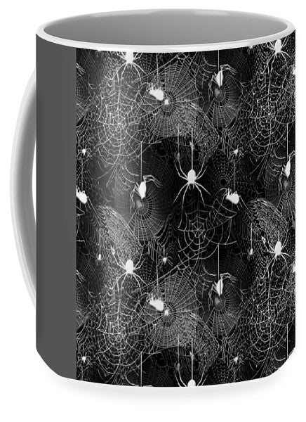 Black and White Spiders - Mug