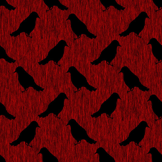 Ravens on Red Digital Image Download