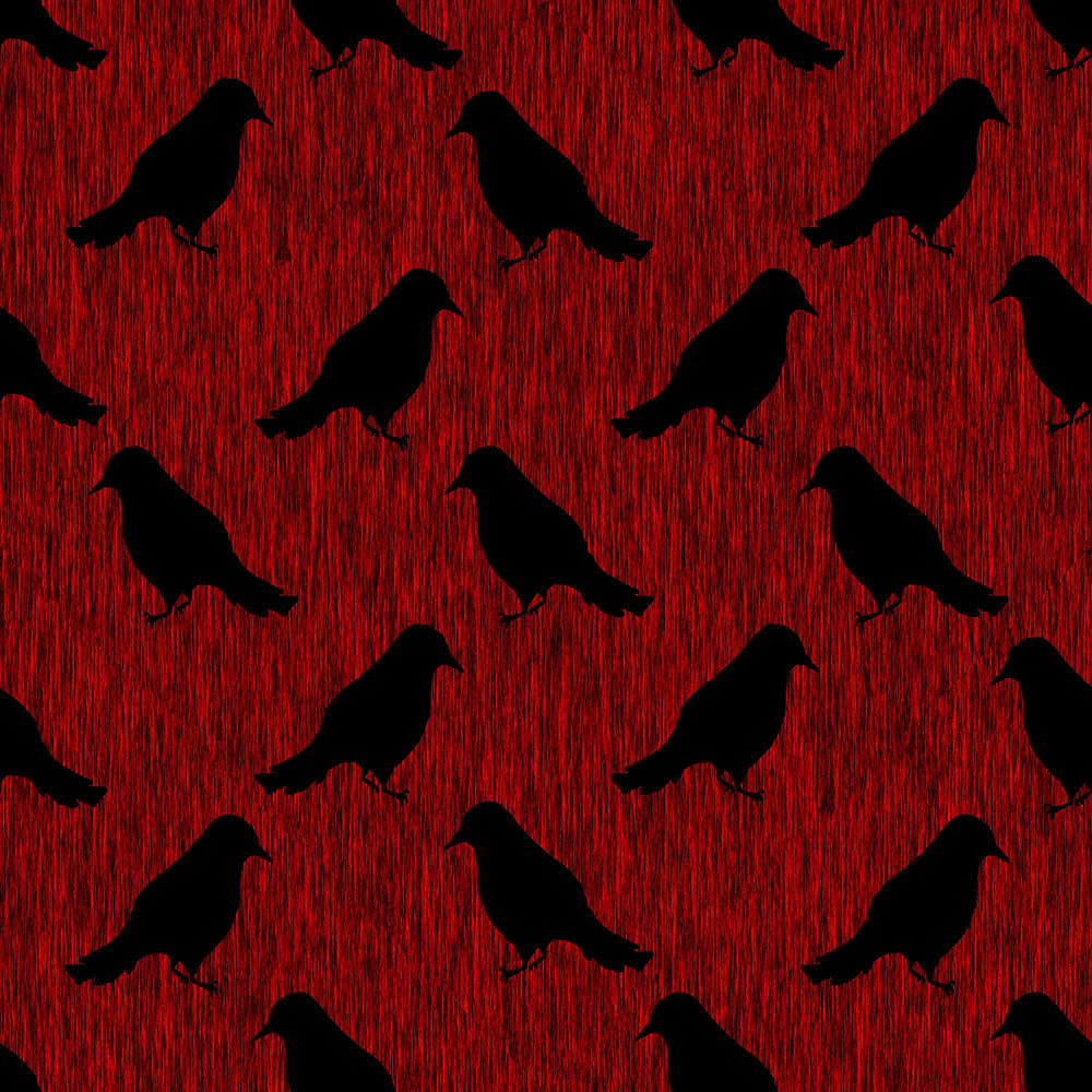 Ravens on Red Digital Image Download