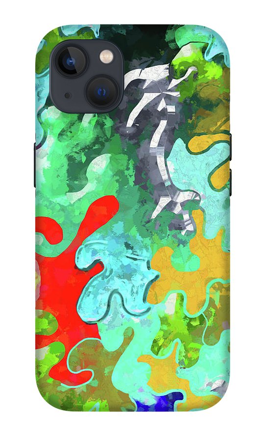 Blobs Collage - Phone Case