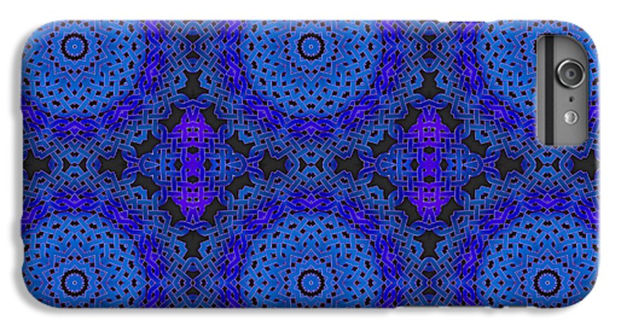 Blue Celtic Knot Kaleidoscope - Phone Case