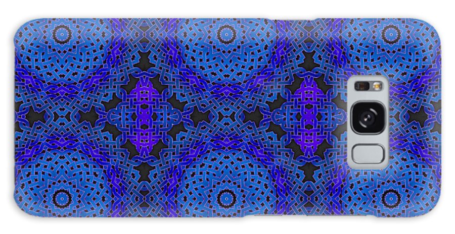 Blue Celtic Knot Kaleidoscope - Phone Case