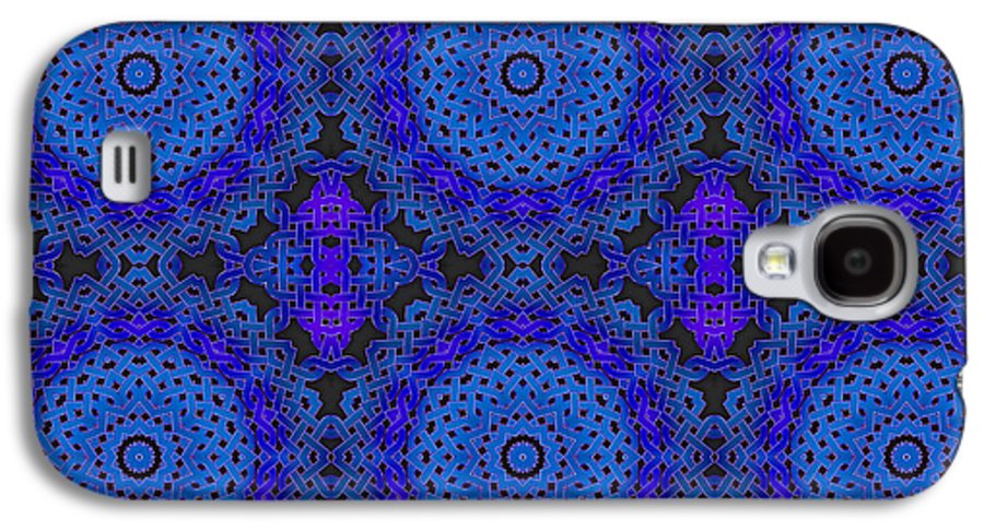 Blue Celtic Knot Kaleidoscope - Phone Case