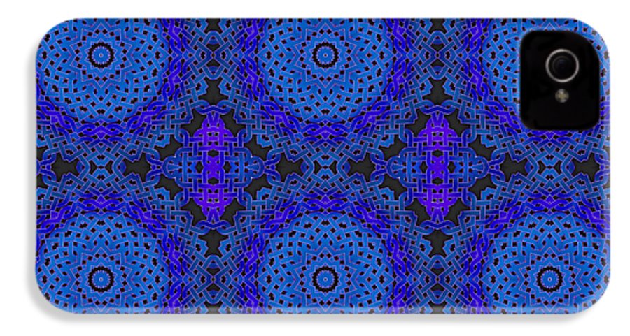 Blue Celtic Knot Kaleidoscope - Phone Case