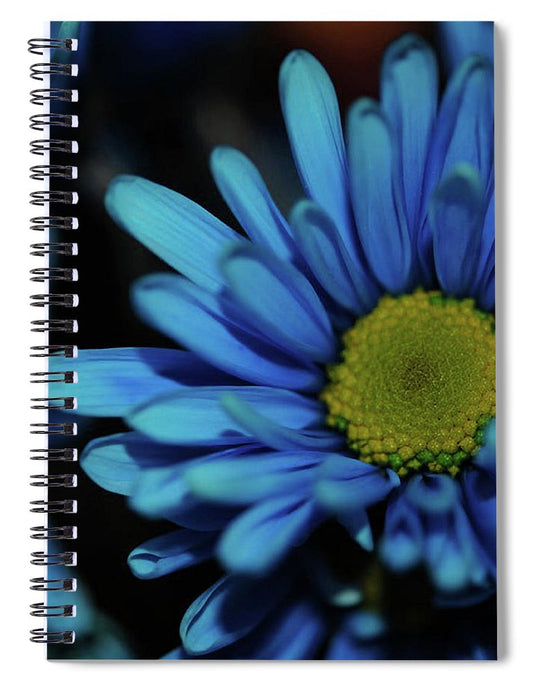 Blue Daisy - Spiral Notebook