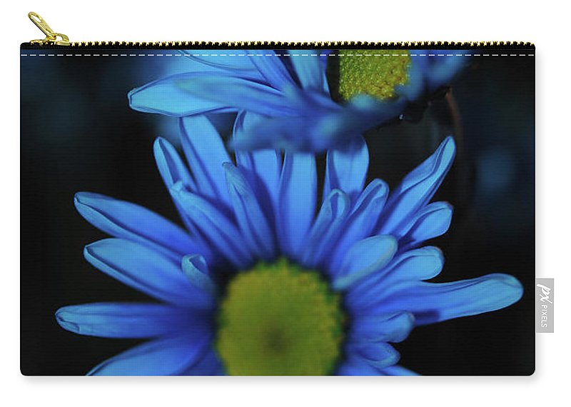 Blue Daisy Vertical - Carry-All Pouch
