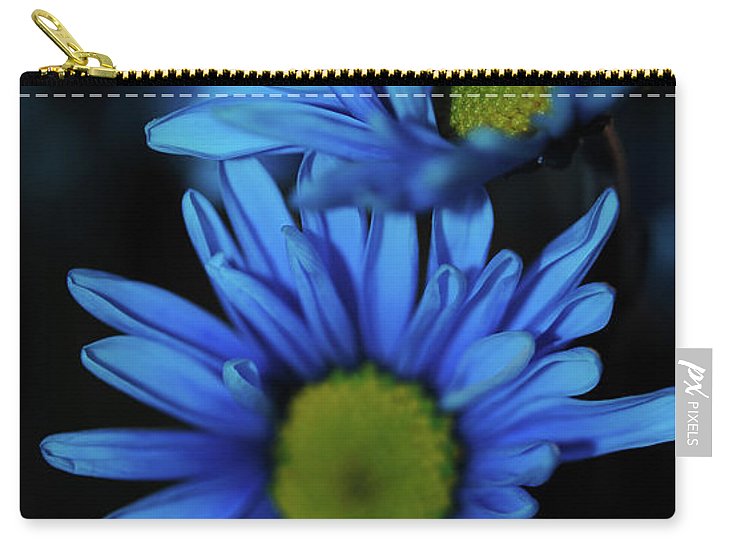 Blue Daisy Vertical - Carry-All Pouch