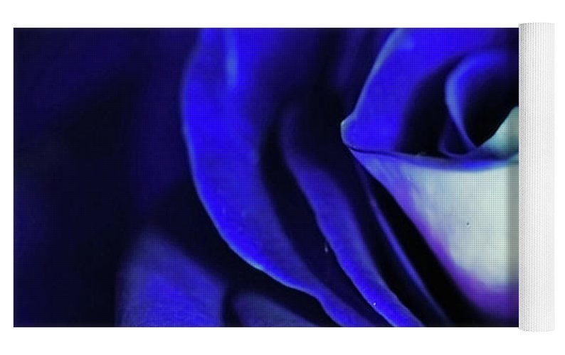 Blue Rose - Yoga Mat