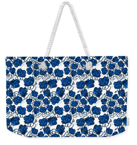 Blue Roses - Weekender Tote Bag