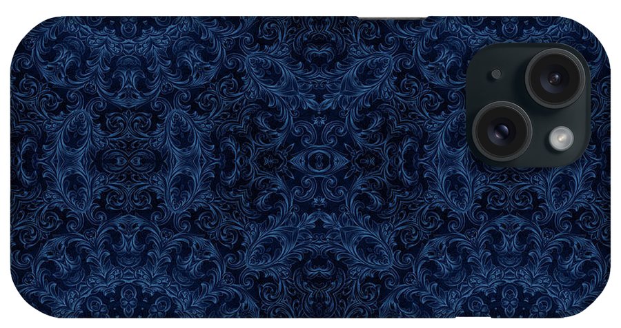 Blue Velvet Kaleidoscope - Phone Case