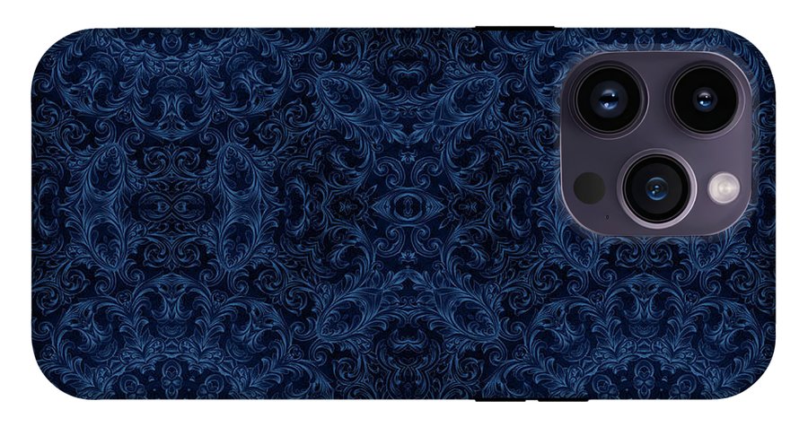 Blue Velvet Kaleidoscope - Phone Case