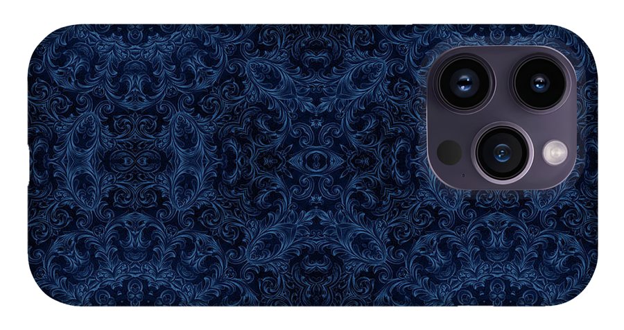 Blue Velvet Kaleidoscope - Phone Case