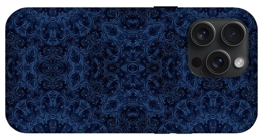 Blue Velvet Kaleidoscope - Phone Case