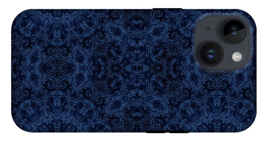 Blue Velvet Kaleidoscope - Phone Case