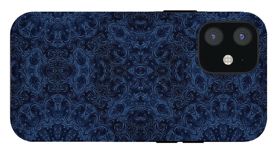 Blue Velvet Kaleidoscope - Phone Case