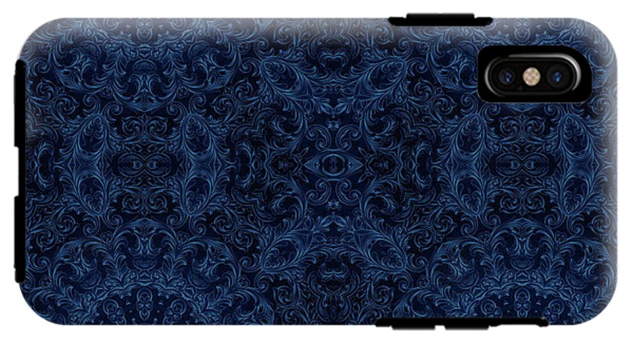 Blue Velvet Kaleidoscope - Phone Case