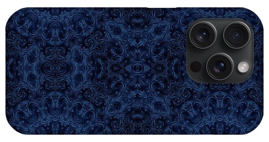 Blue Velvet Kaleidoscope - Phone Case