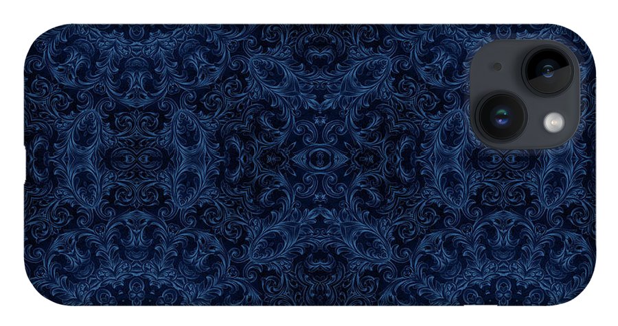 Blue Velvet Kaleidoscope - Phone Case