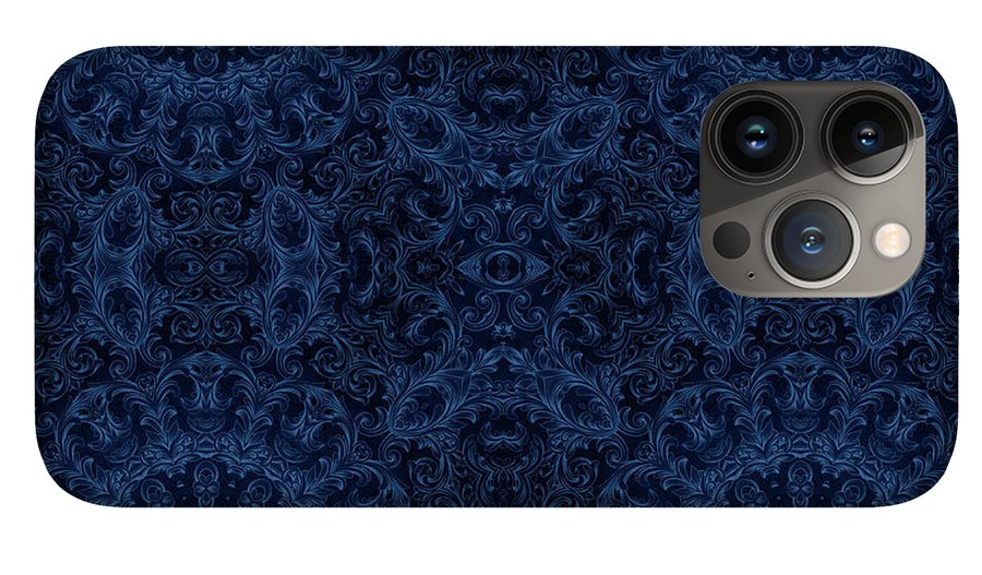 Blue Velvet Kaleidoscope - Phone Case