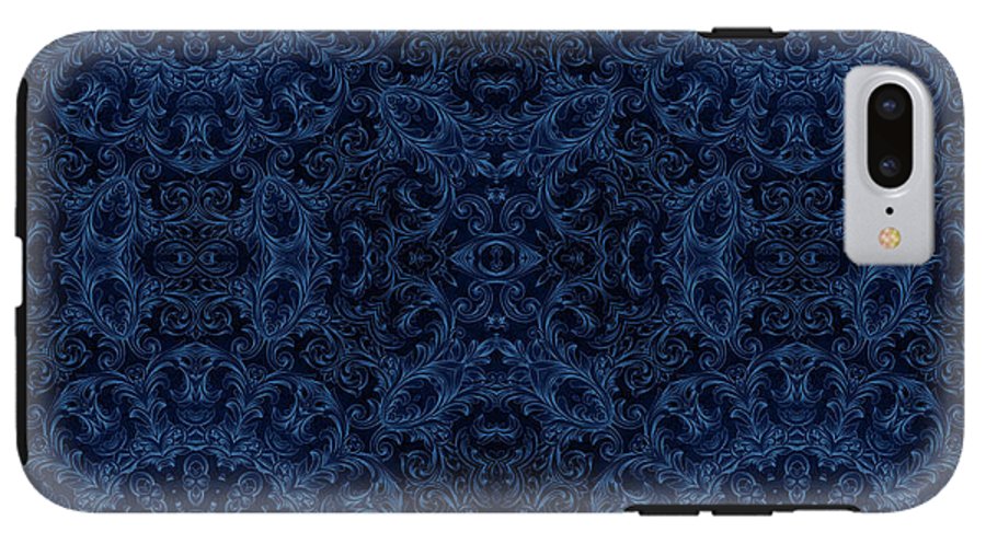 Blue Velvet Kaleidoscope - Phone Case