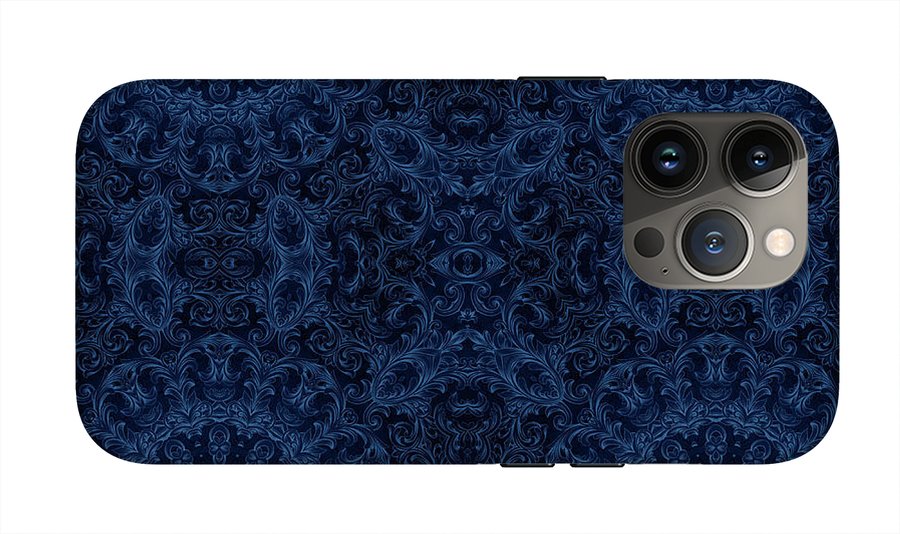 Blue Velvet Kaleidoscope - Phone Case