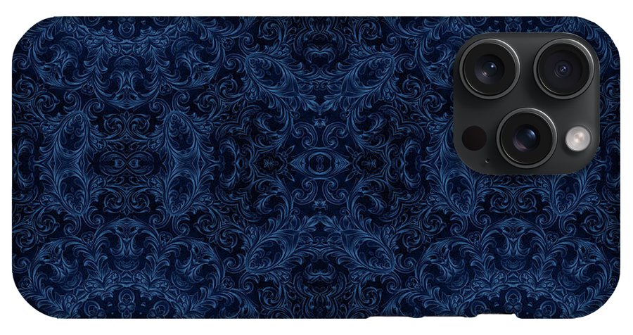 Blue Velvet Kaleidoscope - Phone Case