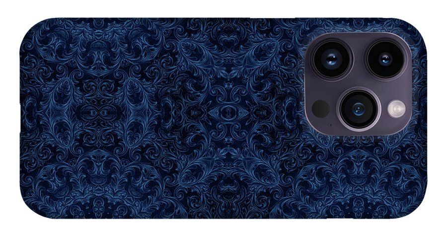 Blue Velvet Kaleidoscope - Phone Case