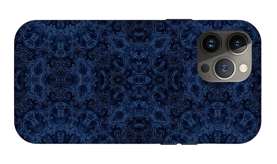 Blue Velvet Kaleidoscope - Phone Case