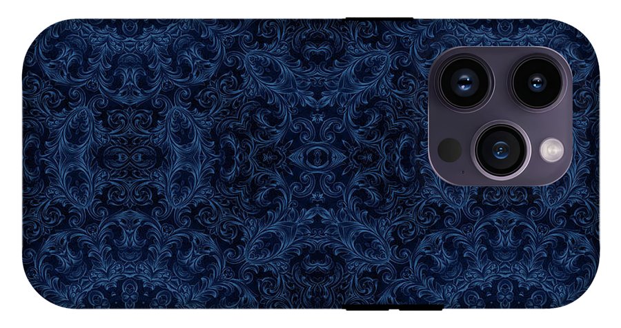 Blue Velvet Kaleidoscope - Phone Case