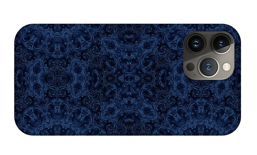 Blue Velvet Kaleidoscope - Phone Case